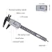Digital Caliper 6 Inch with Larger LCD Display, Inch/Fractions/Millimeter Conversion for Small DIY and Homework, Coin Battery included - DC01