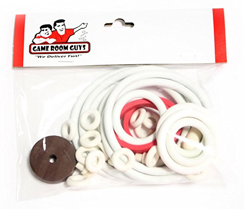Game Room Guys Williams Paddock Pinball White Rubber Ring Kit