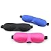 ACELIST Sleep Mask - Premium Quality Eye Mask with Contoured Shape - Ultra Lightweight & Comfortable-adjustable Head Strap - Sleep Anywhere Anytime (Blue) by ACELIST