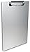Saunders 21517 Recycled Aluminum Clipboard - Silver, Letter Size, 8.5 in. x 12 in. Document Holder with Low Profile Clip