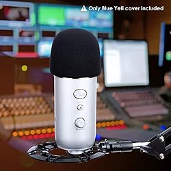 Windscreen Muff and Foam for Blue Yeti, Blue Yeti