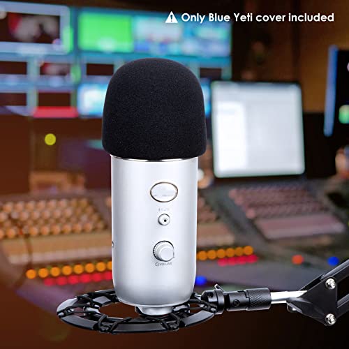 Windscreen Muff and Foam for Blue Yeti, Blue Yeti Pro USB Condenser