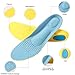 Shoes Inserts Memory Foam Insoles Shock Absorption Pain Relief Plantar Fasciitis Arch Supports Breathable PU Sports Feet Insoles for Men Women and Kids,1 Pairthumb 2