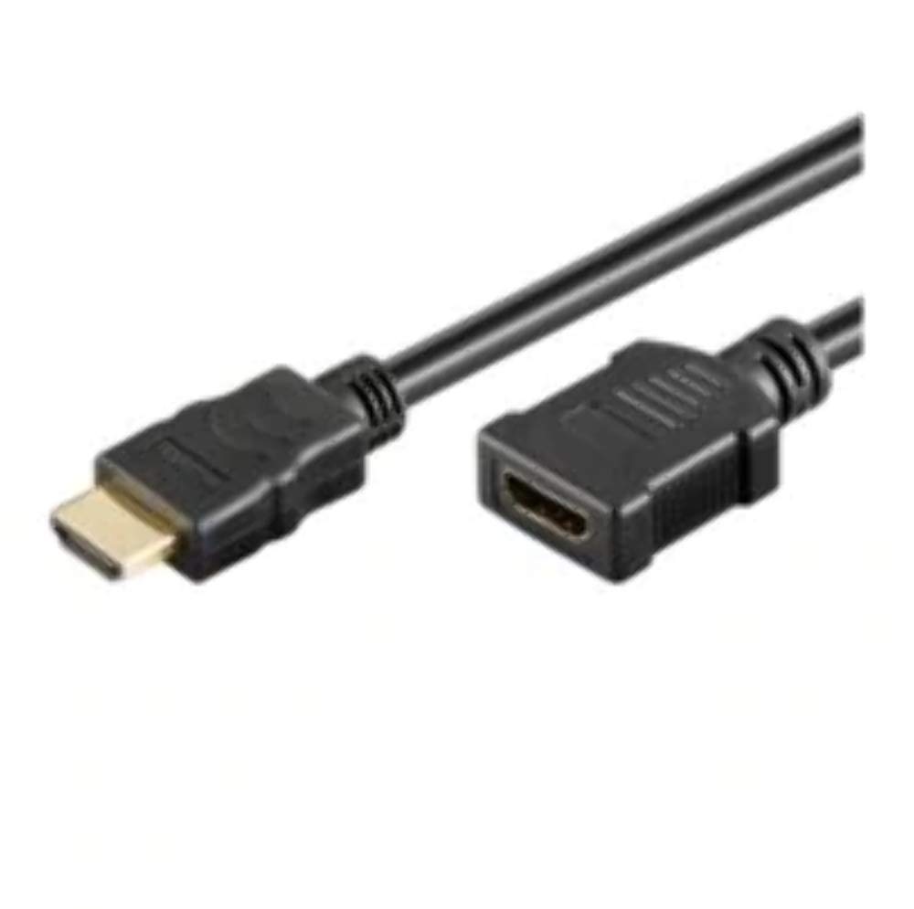 Microconnect HDMI M/F - 3m - HDMI cables (HDMI, HDMI, Male/Female, Gol