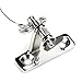 Boat Bimini Top 90° Deck Hinge with Removable Pin Pack of 2