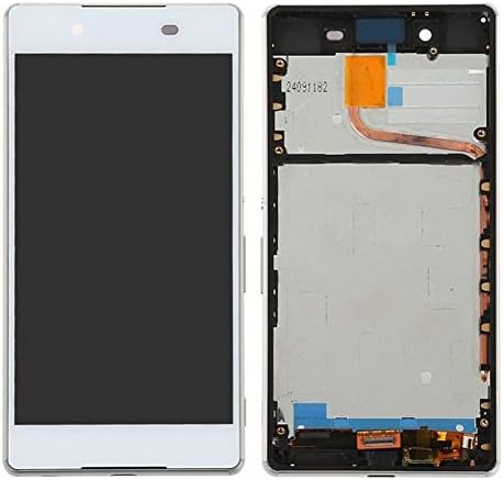 for Sony Xperia Z3+ Z3 Plus Z4 E6553 E6533 Replacement LCD Screen + Touch Screen Digitizer Assembly (White+Frame)