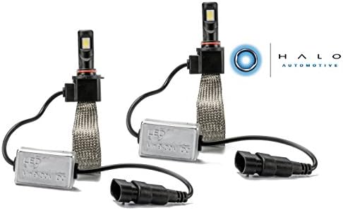 Halo Automotive Premium Fanless 9005xs LED Conversion Kit - 40w 8,000Lm 6000K White CREE - 2 Year Warranty