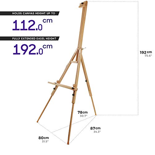 3 Mont+Marte+Tripod+Easel+Beech