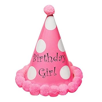 Joyibay 1st Birthday Banner Party Cone Hat Party Hat Cake Topper