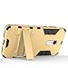 DWaybox Xiaomi Redmi Note 4 / Note 4X Hybrid Case 2 in 1 Heavy Duty Armor Hard Back Cover Case with Kickstand for Xiaomi Redmi Note 4X / Xiaomi Redmi Note 4 / Hongmi Note 4 5.5 Inch (Black Plus Gray)