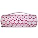 Wildkin Easy Clean Nap Mat with Pillow for Toddler Boys and Girls, Ideal Size for Daycare and Preschool, Perfect for Sleepovers and Travels, BPA-free (Big Dot Pink & White)