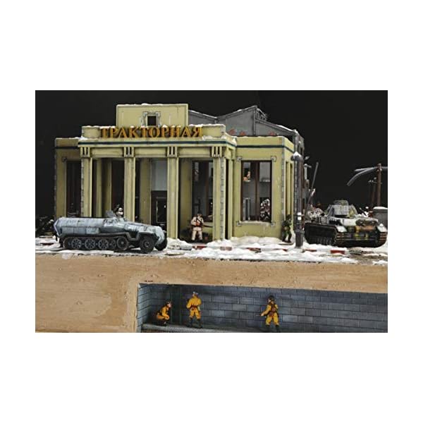 Italeri 1:72 Battle Set Stalingrad Siege, originalgetreue Nachbildung, Modellbau, Basteln, Hobby, Kleben, Plastikbausatz, Zusammenbauen – Bild 5