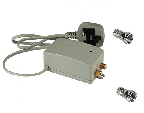 Vision V23-1201 100 mA Power Supply Unit for TV Aerial Masthead Amplifier - Grey