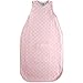 Woolino 4 Season Toddler Sleeping Bag, Merino Wool and Organic Cotton Toddler Sleep Bag Sack, 2-4 Years, Rose
