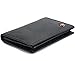 Alpine Swiss Classic Leather Business Card Wallet with ID Window - Expandable pocket - Thin Slim Billfold Credit Card Case