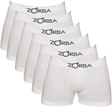 Kit 6 Cuecas Sem Costura, Zorba, Masculino