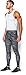 Under Armour Men's HeatGear Armour Printed Compression Leggings, Black (004)/Steel, Small