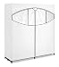 Whitmor Extra-Wide Clothes Closet, 60" with, White Cover primary