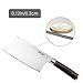 7 Inch Meat Cleaver, DEIK Butcher Knife, Classic Meat Chopper with Wooden Handle, Stainless Steel, Multipurpose Use for Home Kitchen or Restaurant