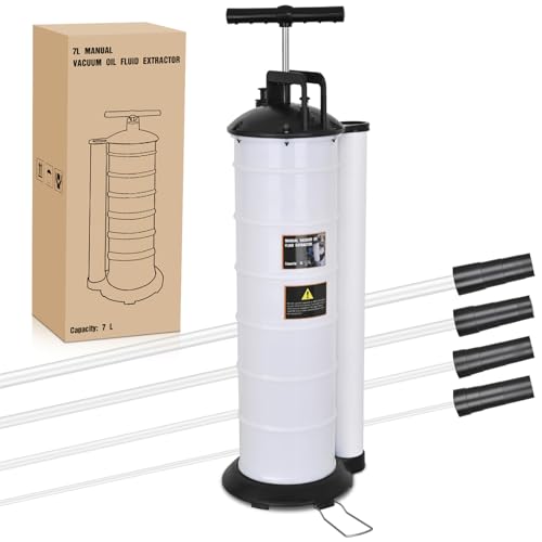 GOOACC Oil Extractor Pump for Oil Change Vacuum Pump 7L Manual Fluid Extractor…