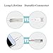 Micro USB Cable Alanda 2 Pack 6ft Tangle-Free Zinc-Alloy Syncing Charging Cord Long Durable Android Phone Charger Samsung Nexus HTC Motorola Nokia LG Sony BlackBerry Google-White