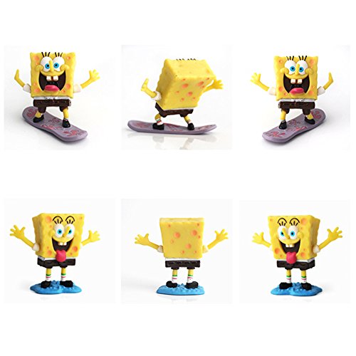JAMOR Spongebob 8 Piece Collection Pineapple House Octopus House Krusty Krab (8) - Thumbnail 4