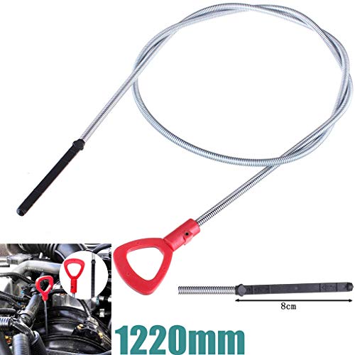 OmkuwlQ Car Vehicle Transmission Oil Fluid Level Dipstick Replacement for Mercedes Benz 140589152