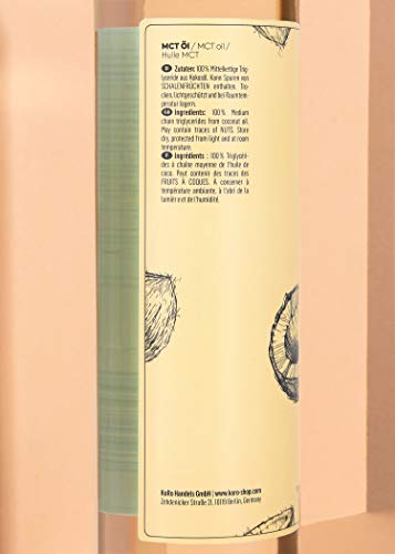 KoRo - MCT Olie 500 ml - Smaakloze gewonnen kokosolie - Optimaal geschikt voor sporters en veganisten - Afbeelding 5