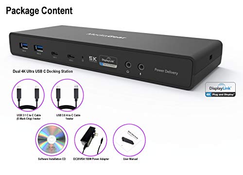 5 Dual+Dock+100W+Power+Adapter