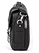 Sweetbriar Classic Laptop Messenger Bag, Black - Vegan Leather Briefcase Designed to Protect Laptops up to 15.6 Inches