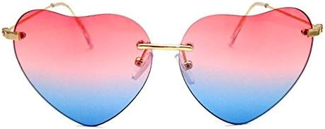 YULON Lady Retro Peach Heart Fashion Sunglasses(K9)