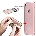 Phone Card Holder Credit Stick Back On Wallet Card Holder for Back of Phone Adhesive Phone Pocket for All Smartphones (Rosegold)