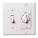 Intermatic FD5MW 5-Minute Spring-Loaded Automatic Shut-off In-Wall Timer for Fans and Lights, White