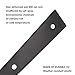 Garage Doors Decorative 240 Hinge & Magnetic Decorative Garage Door Accents, Black
