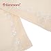 Kenmont Summer Women Sun Uv Protection Cotton Outdoor Long Driving Gloves (Beige)