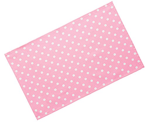 THE BRITISH TEXTILES CO Emily - Tea Towel 70x50cm Pink Spot 100% Cotton