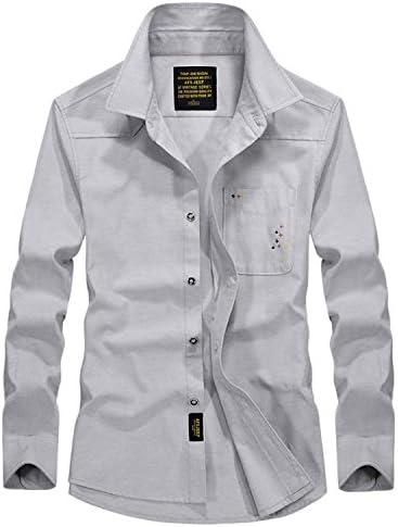 Havadi Shirts S~4Xl Candy Colorful Casual Men Shirt 2016 Chemise Homme Shirts Long Sleeve Vetement Homme Camisas Cloth Beige Grey Asia Size2Xl Asia Size Small