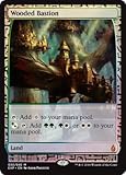 Magic: the Gathering - Wooded Bastion - Expedition Lands - Foil
