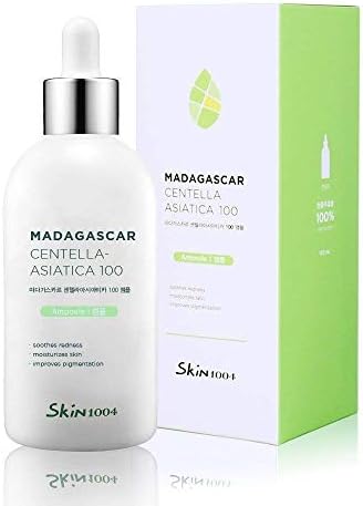 Skin1004 Madagascar Centella Asiatica Ampoule Facial Serum (338 Floz) 100 Centella Asiatica Extract For Soothing Sensitive And Acneprone Skin