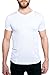 GrayStone Tactical Concealed Carry Men's Gun Holster Shirt V Neck - Concealment Compression Shirt CCW Clothing White X-Large