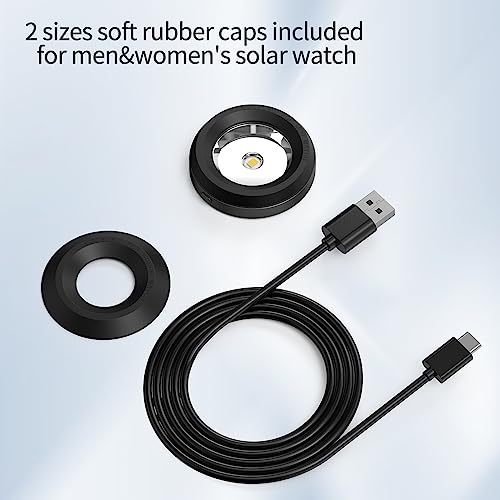 Solar Watch Fast ChargerWatch Solar Charger Metal Base, Fast Heat