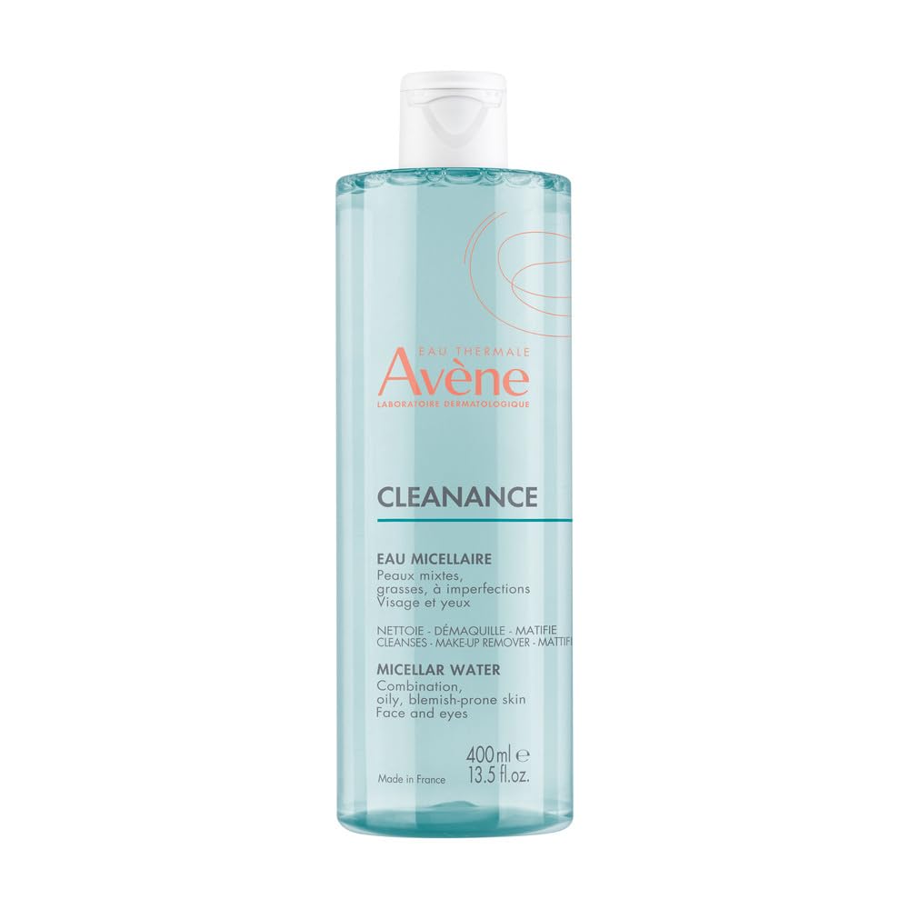 AVENE Cleanance Micellar Water for Combination Oily & Blemish-Prone Skin 400 ml