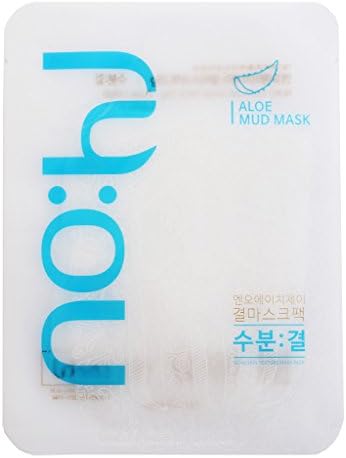 NOHJ Texture Sheet Mask 10 Sheets Natural Ingredients Ample Essence Hypoallergenic Moisture