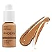 Ownest Matte Oil Control Concealer Foundation Cream,Long Lasting Waterproof Matte Liquid Phoera Foundation,106 Warm Sun-30ml