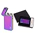 Electric USB Rechargeable Flameless Lighter, Double Arc Tactical Cigar Lighter, Electronic Windproof Cigarette Lighter, No Gas Arc Lighter Colorful Rainbow Ice By CPENT
