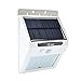 VOLADOR Outdoor Hanging Solar lights,4 Pack 20 LEDs Motion Sensor Light,Solar Pathway Lighting for Wall Garden Patio Deck Yard Driveway Stairs With 2200mAh Battery Auto On/Off (White)