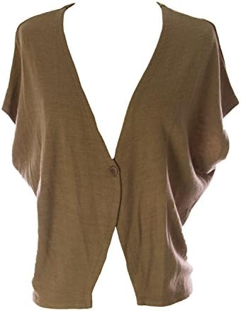 Lunn Women's Claire Dolman Sleeve Knit Waistcoat 3 (L) Chicoree