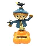 Solar Powered Dancing Scarecrows - Set of 2 (Male and Female)