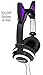 SoundBeast Cat Ear Headphones with Glowing Lights (Purple)