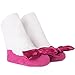 Trumpette 6 Pairs Of Lucy's Big Bow Jewel Toned Socks In A Gift Box, Assorted, 0-12 Months